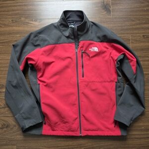 The North Face Men's Red and Black Jacket